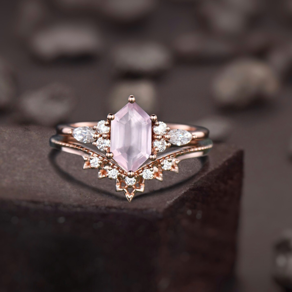 Dhia Jewellery Rose Quartz Collection