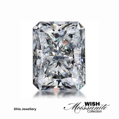 Moissanite - Elongated Cushion Cut