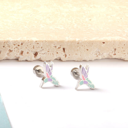 Hummingbirds Earrings Set