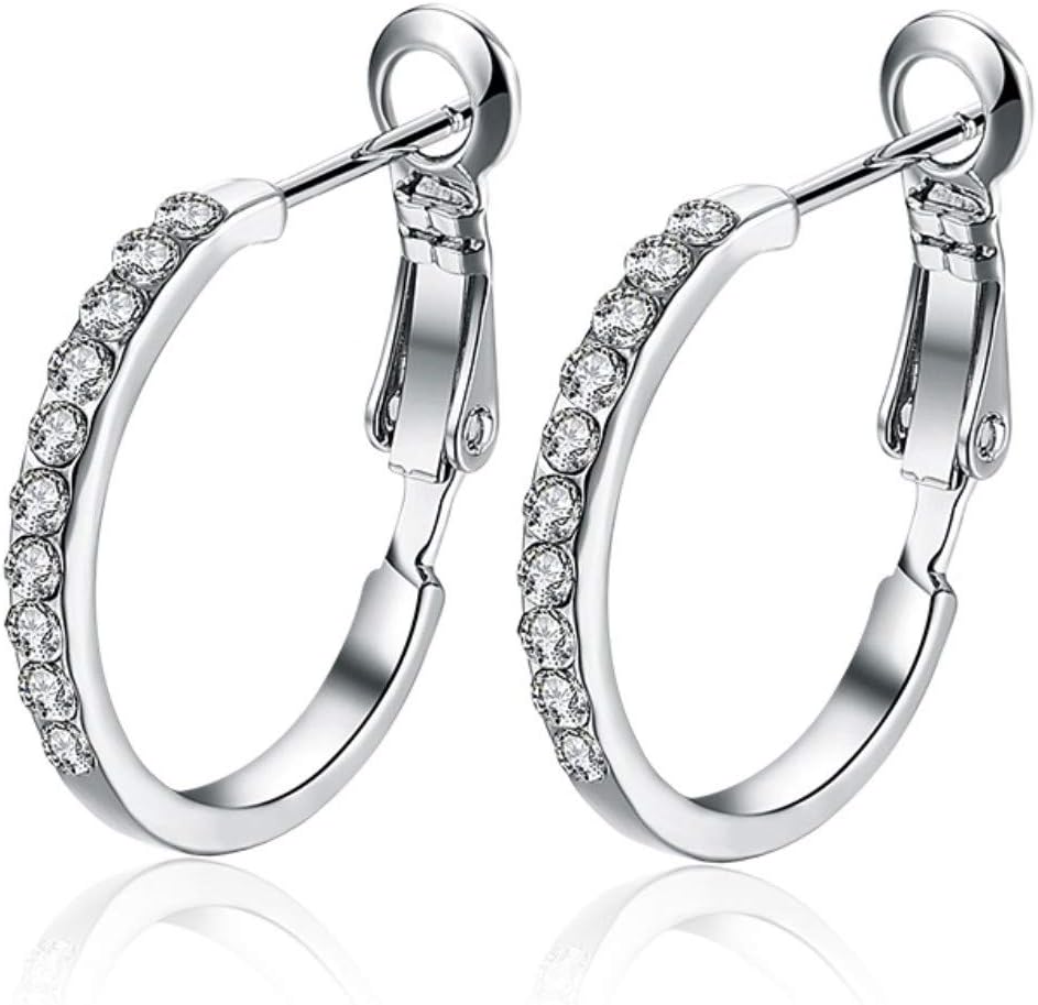 Dhia Latch-Back Hoop Earrings