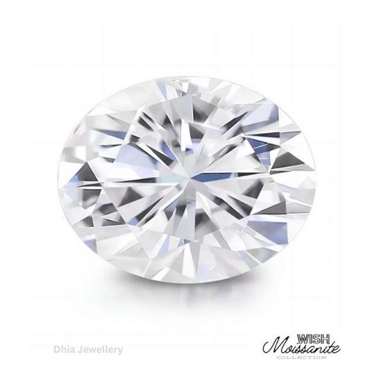 Moissanite - Oval Cut