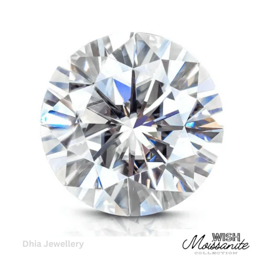 Moissanite - Brilliant Round Cut