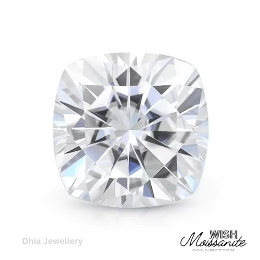 Moissanite - Cushion Cut 