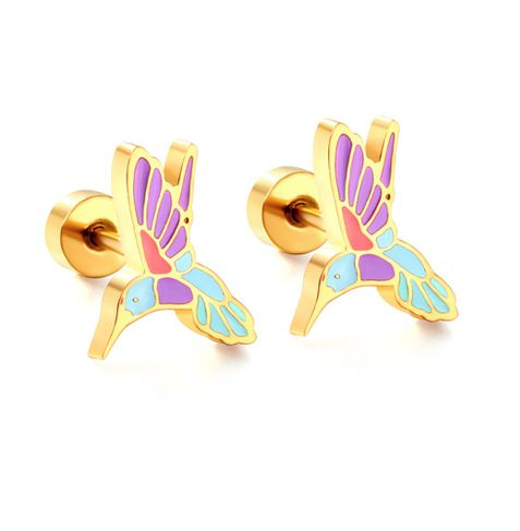 Hummingbirds Earrings Set