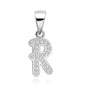 S925 Alphabet R Pendant