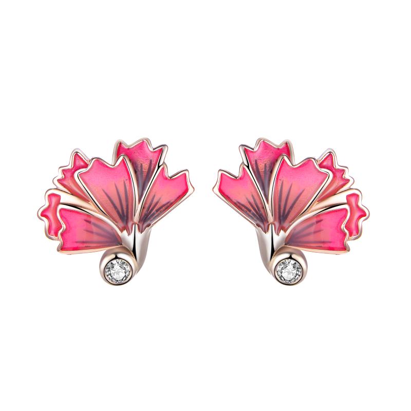 Carnation Stud EarringsThese stud earrings feature genuine Swarovski Zirconia for a timeless, elegant look. Each Carnation Petal is crafted with a brilliant luster and precision cut to shoStud EarringsIN STOCKDhia JewelleryCarnation Stud Earrings