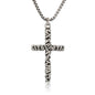 Trendy Entwined Cross Necklace